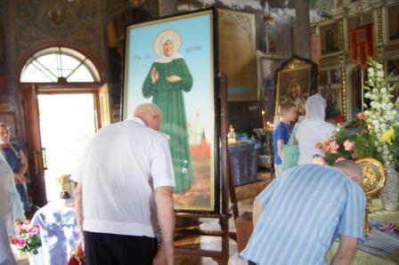 В Тбилисский район прибыли мощи святой Матроны